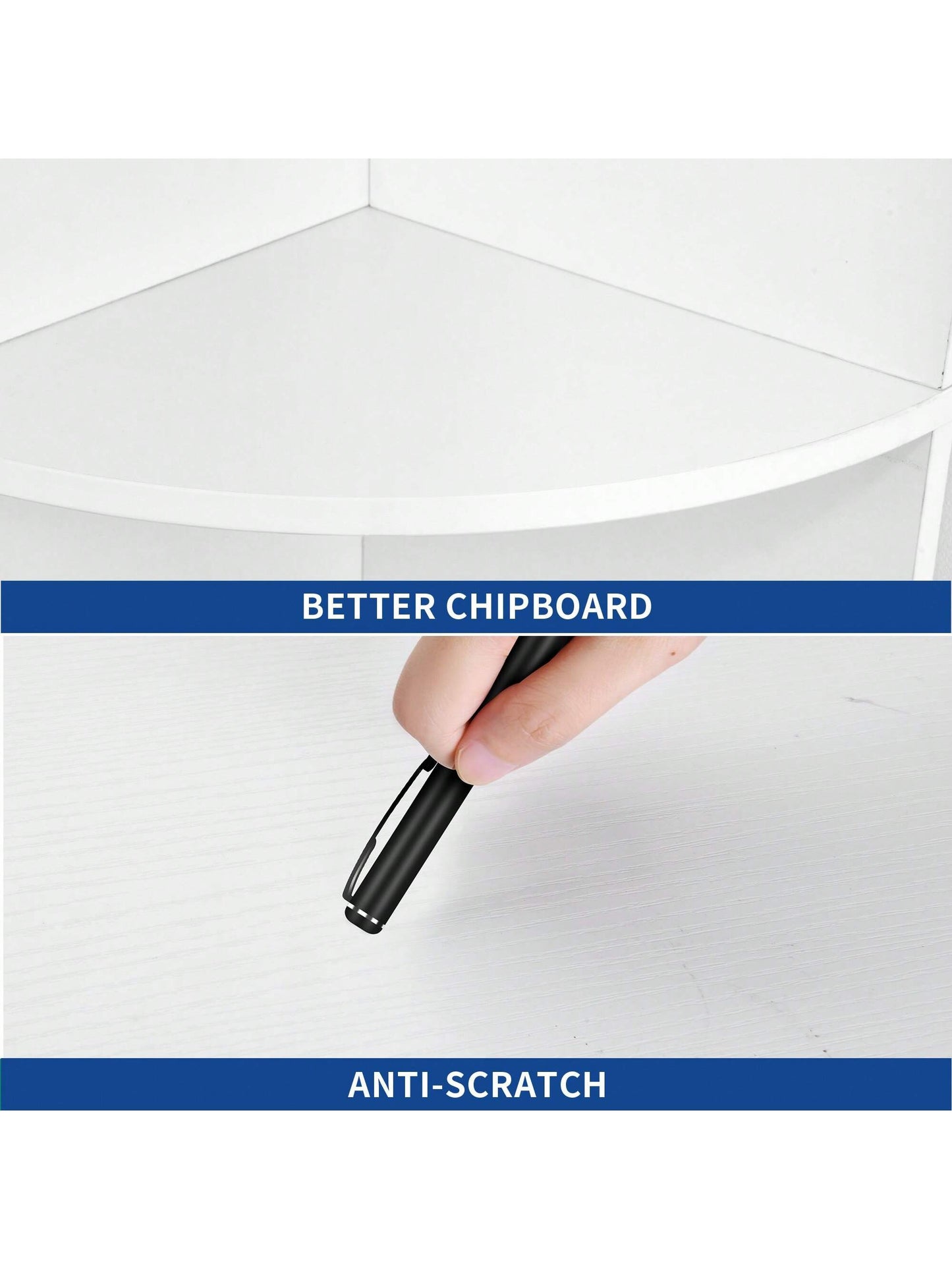 71" Tall 5-Tier Corner Shelf Bookcase Bookshelf with Shelves Wooden Open Storage Book Shelves