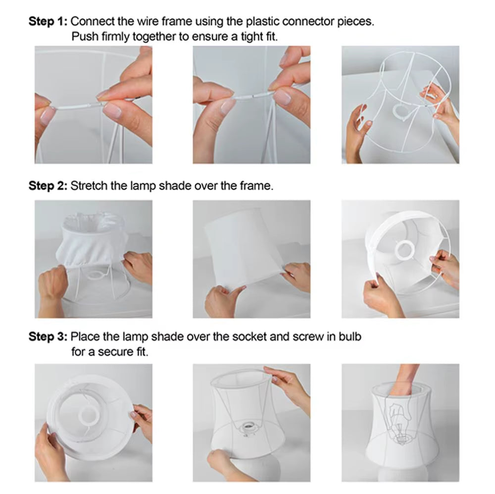 Washable Lamp Shade Cover Fabric Colorful Flower Floral Lamp Shades Table Lamp Cylindrical Lampshade Nordic Modern Lamp Cover