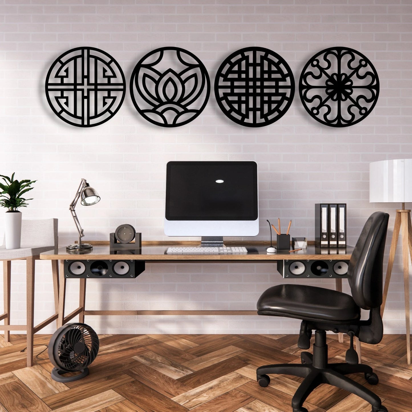 Korean Wood Wall Art: Asian Home Decor