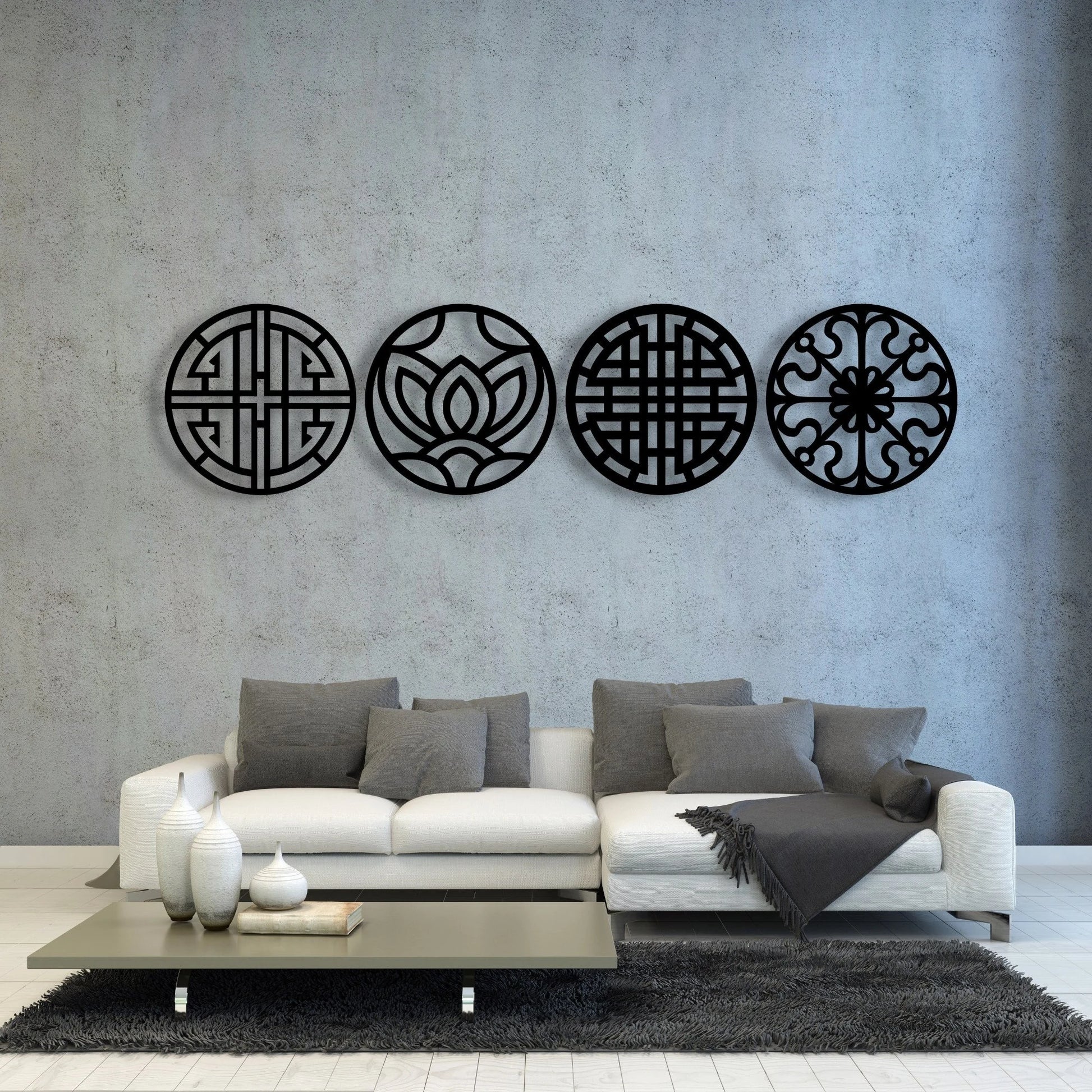 Korean Wood Wall Art: Asian Home Decor