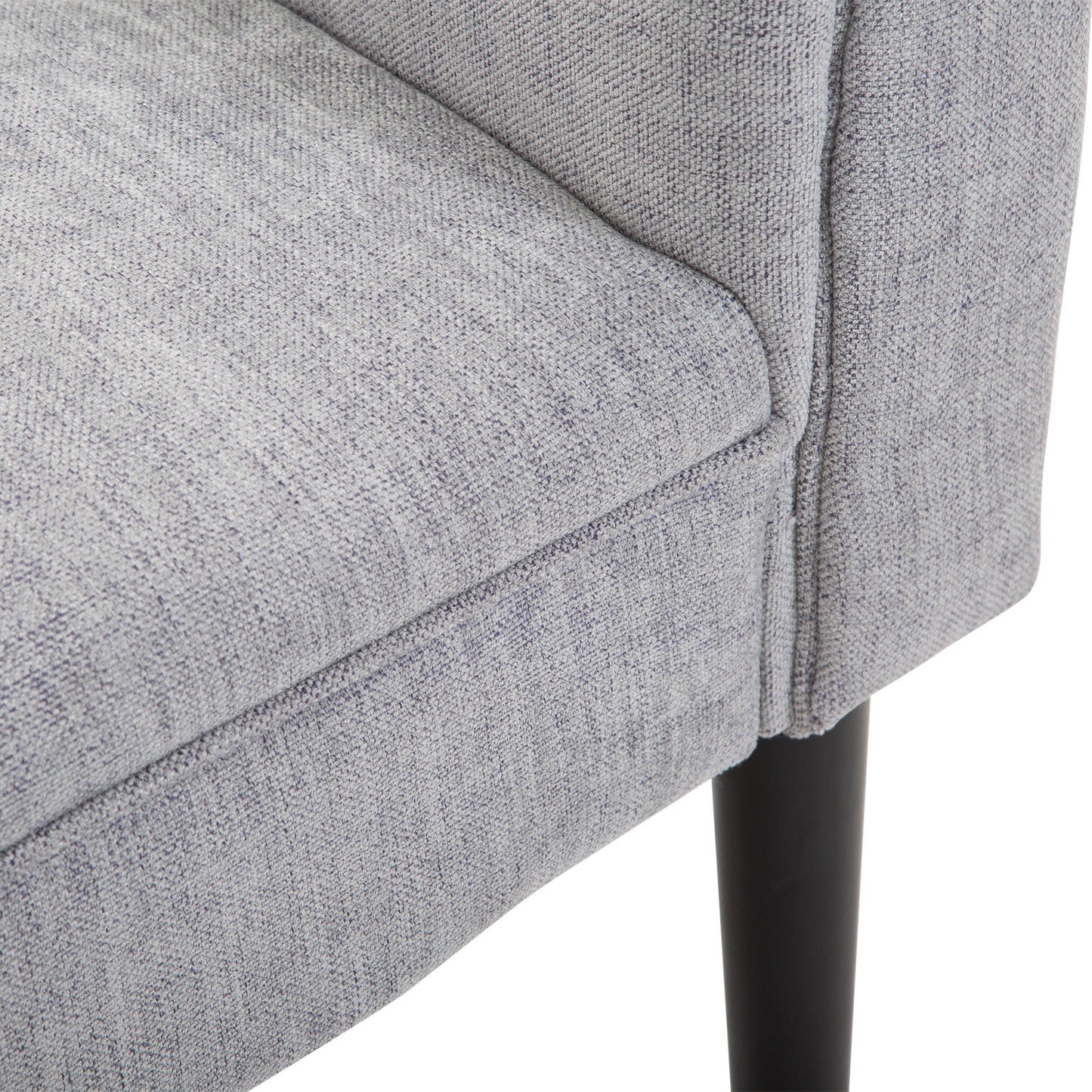 52" Deluxe Linen Bed End Arm Bench Bedside Bench Footstool 