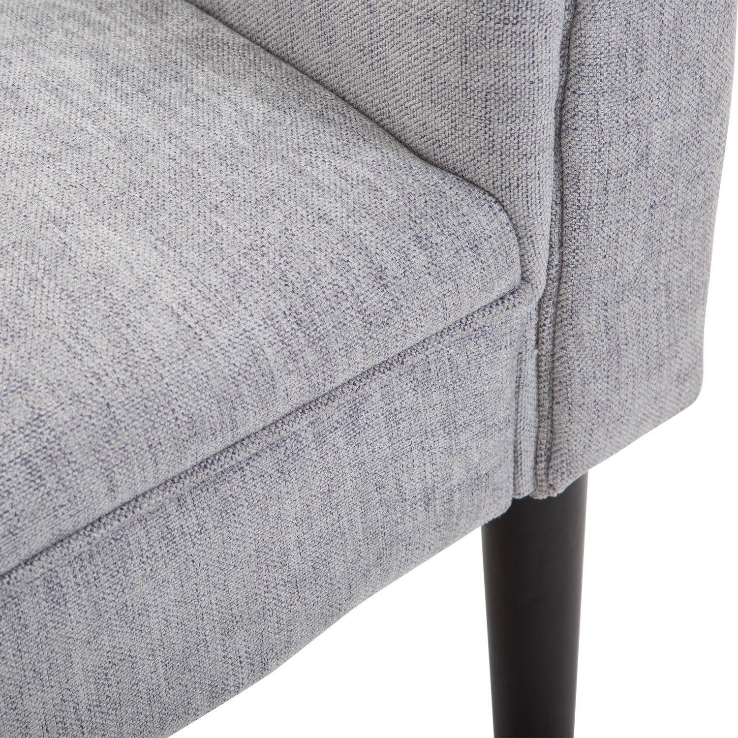 52" Deluxe Linen Bed End Arm Bench Bedside Bench Footstool 